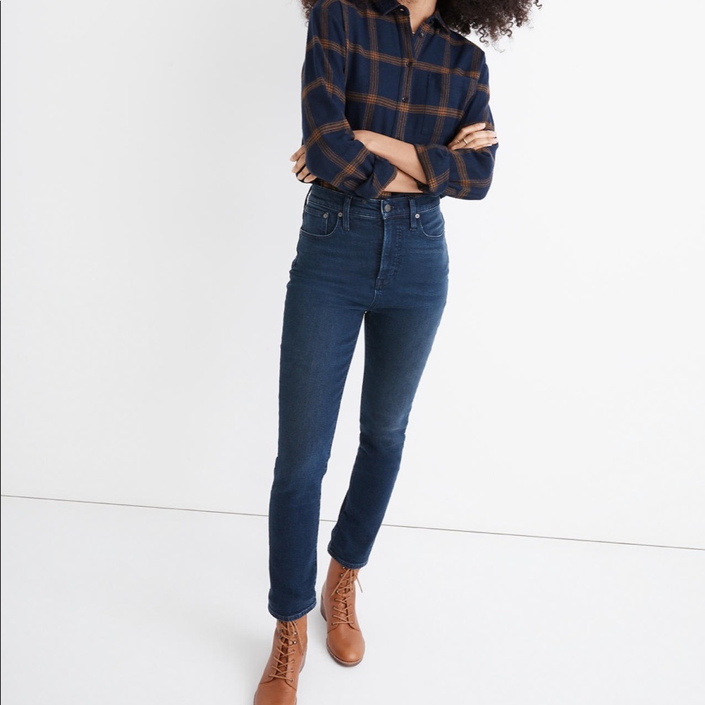 Madewell the perfect vintage jean in bensley wash